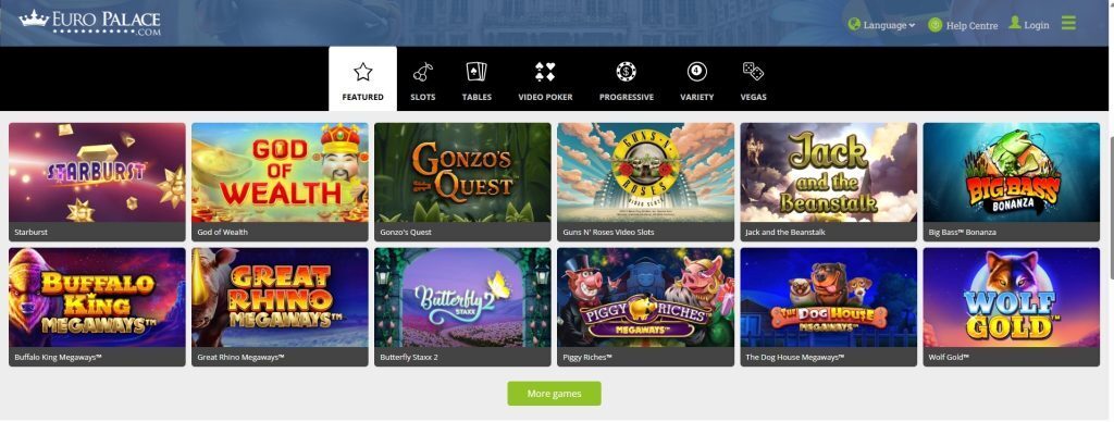 Euro-Palace-game-library-screenshot