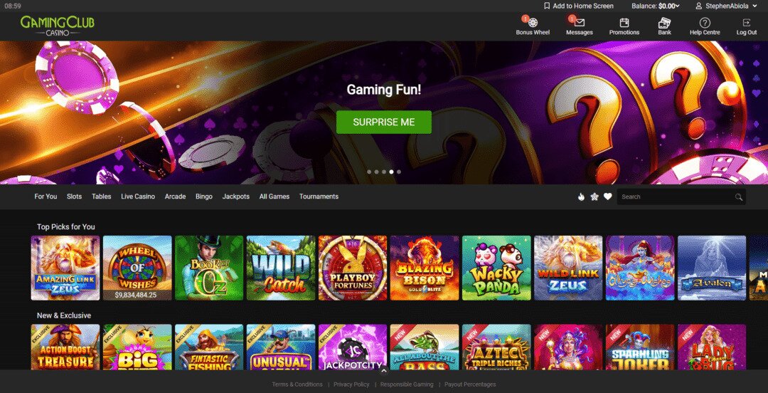 Gaming Club Casino Lobby-1