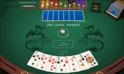 Poker Pai Gow en Ligne