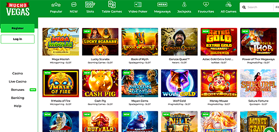 Mucho Vegas Games