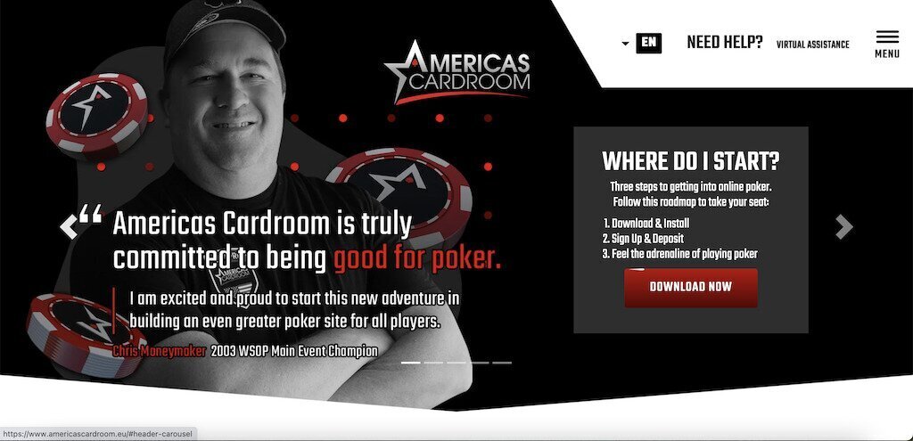 Americas Cardroom Lobby