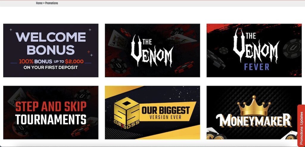 Americas Cardroom Promos