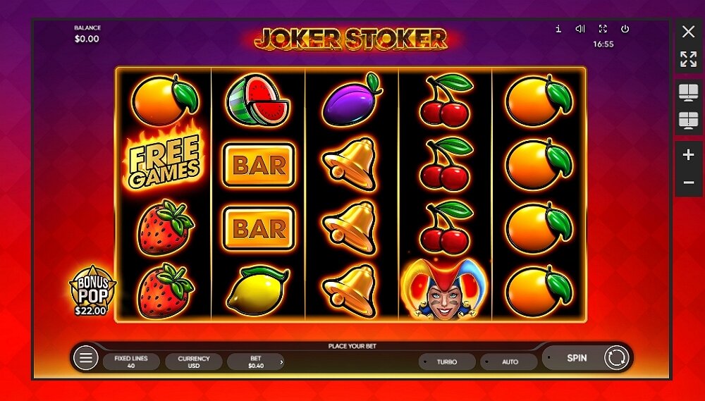 Joker Stoker slot game