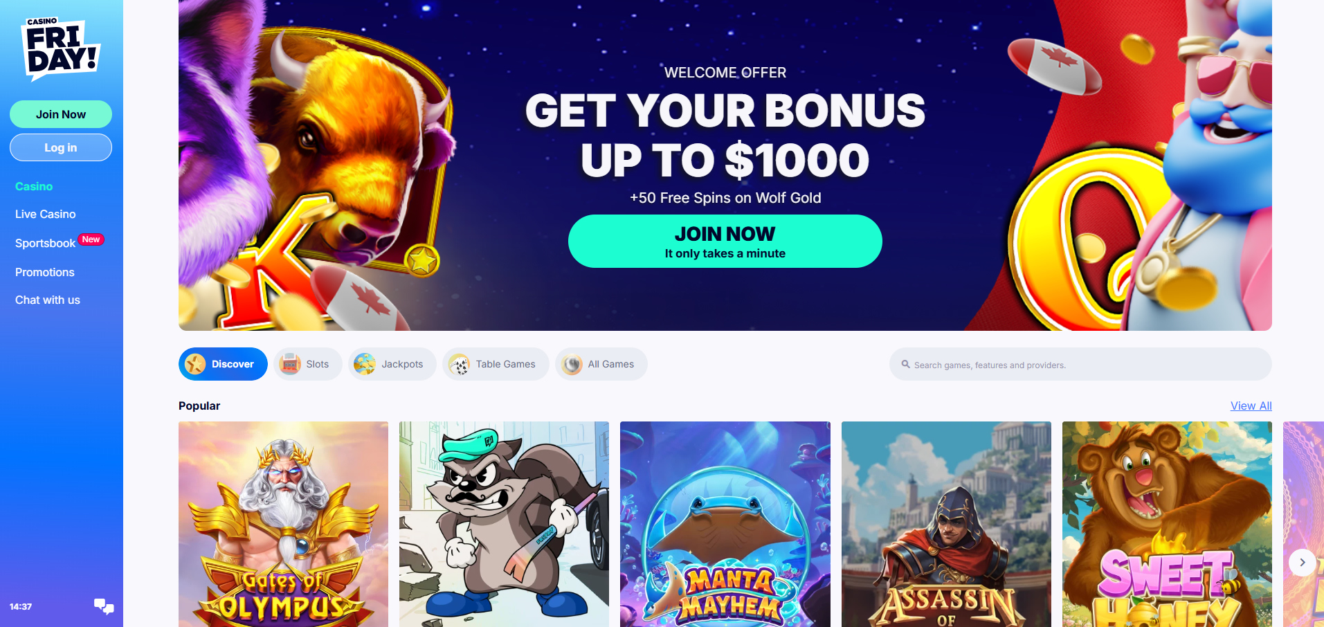casino-friday-homepage