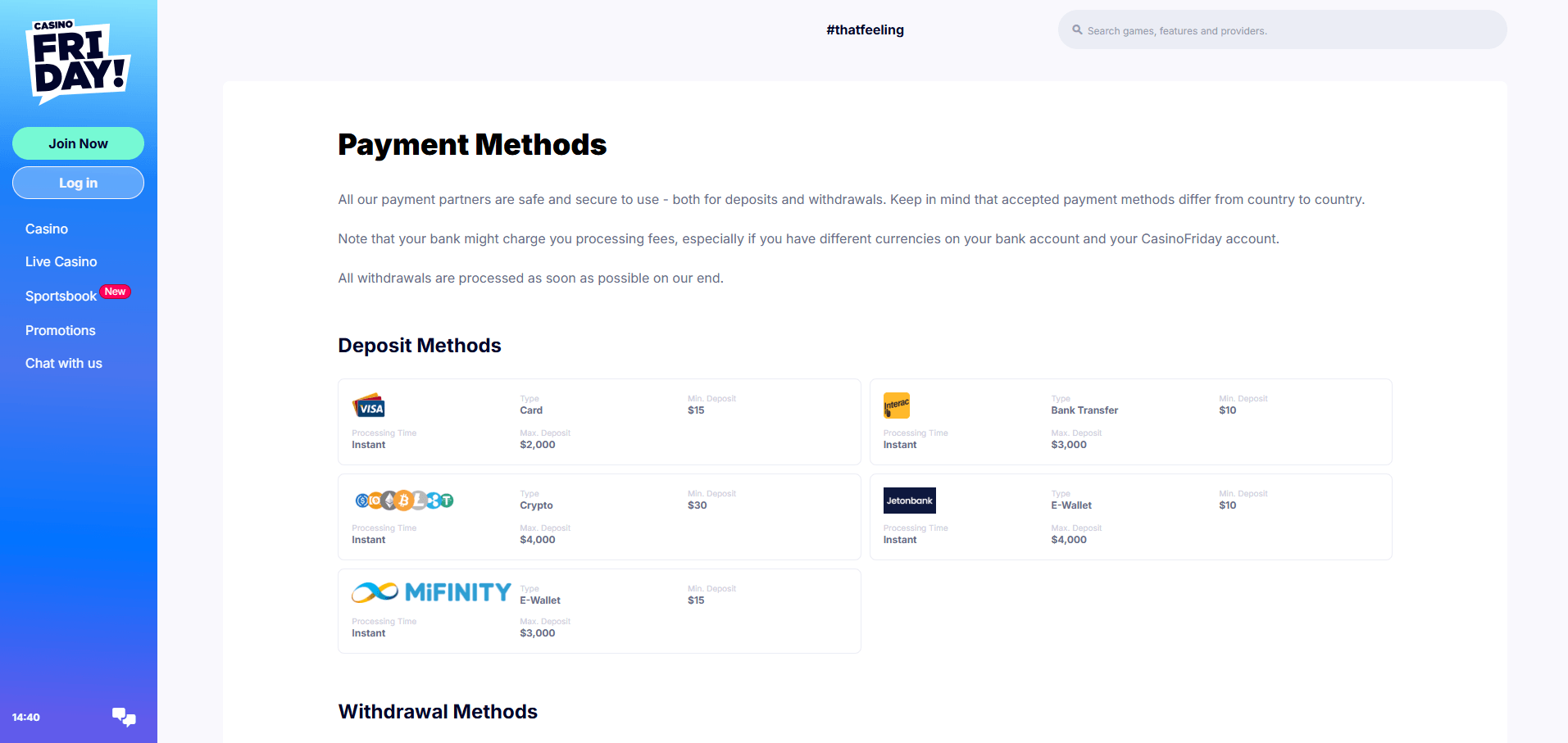 casino-friday-payment-methods