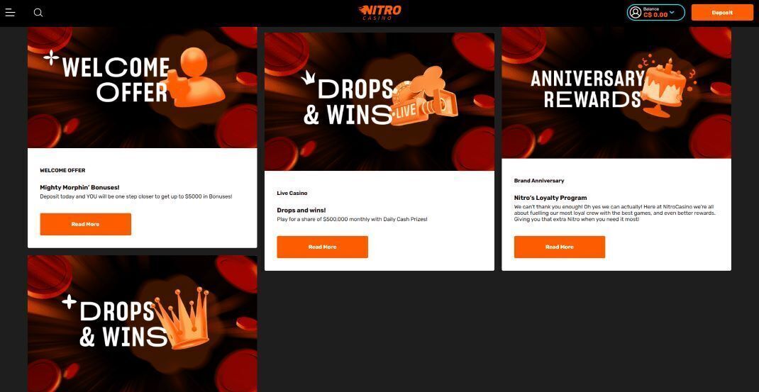 Nitro Casino Promo