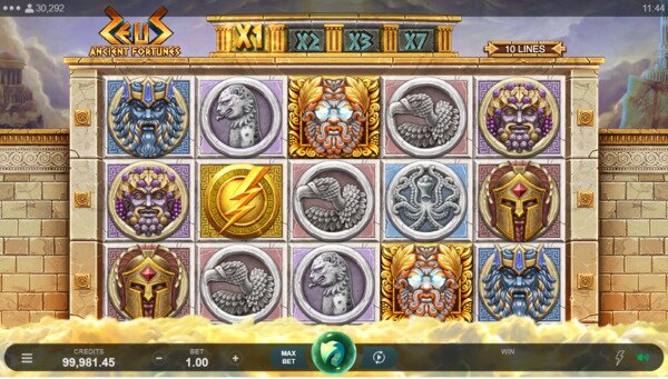 Zeus Ancient Fortunes Slots