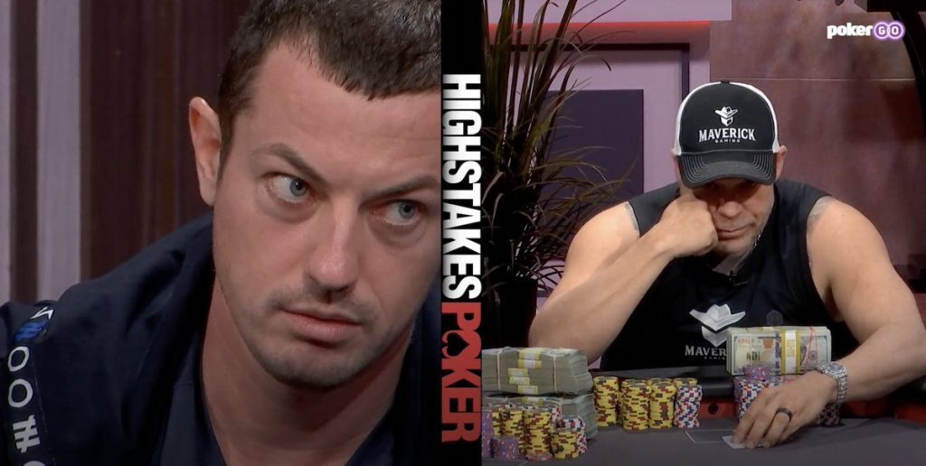 Tom Dwan staring down Eric Persson