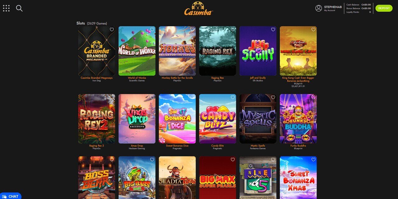 Casimba Games Library