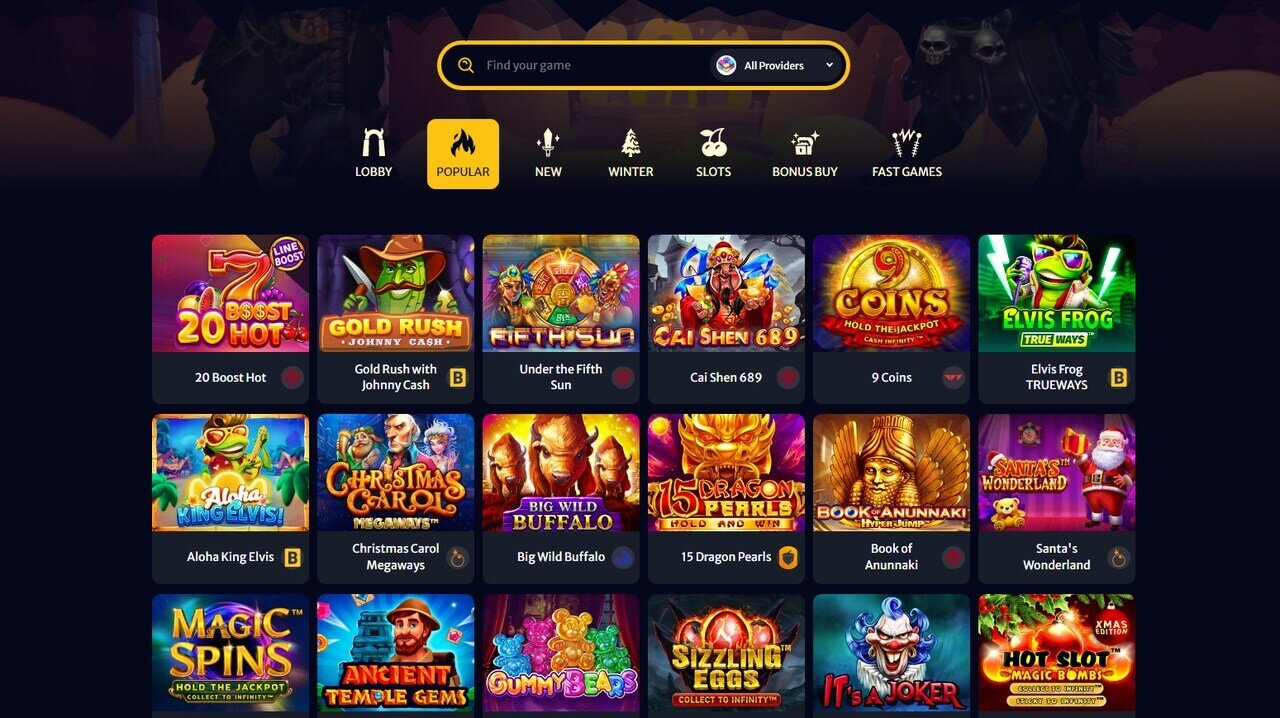 Most Popular Free Casino Games 2023 - Maple Casino