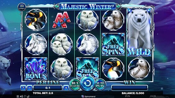 Majestic-Winter slot game