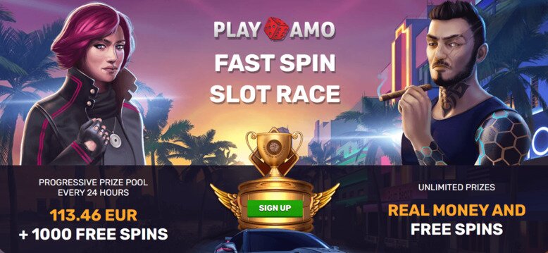 Playamo Casino Tournament - Fast Spin Slot Race