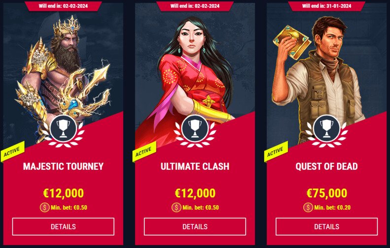 Rabona Casino Slot Tournaments