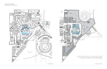Casino floor plan Architectural Drawings