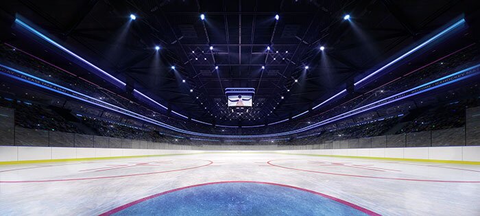 Ice hockey ring