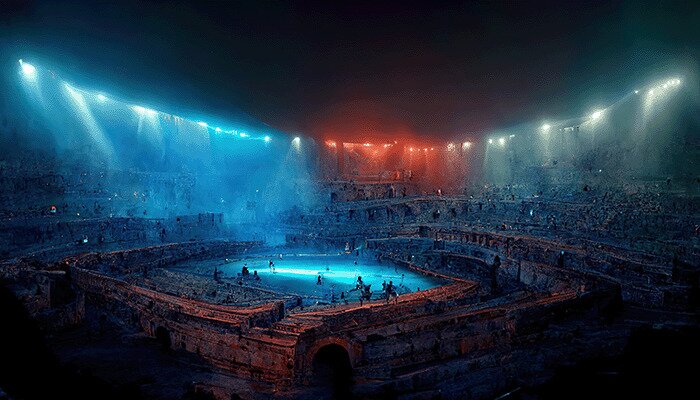 NHL Arena ice Hockey