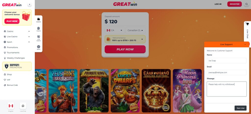 Greatwin best sportsbook