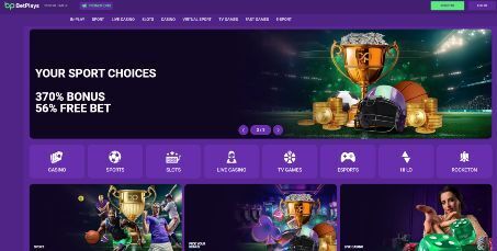 A picture of betplays casino sports lobby