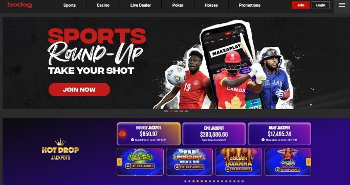 Bodog casino sports betting lobby