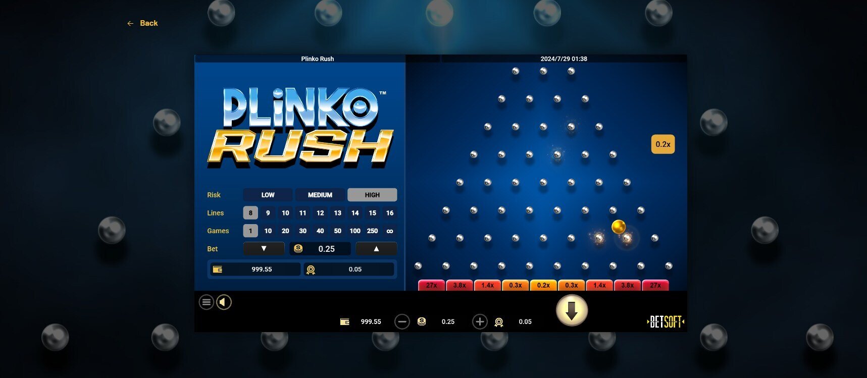 Plinko Rush