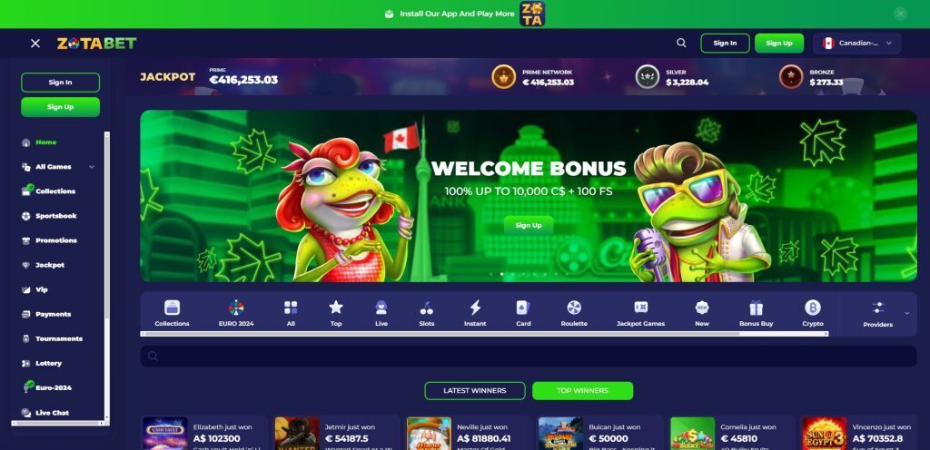 Zotabet Welcome Bonus