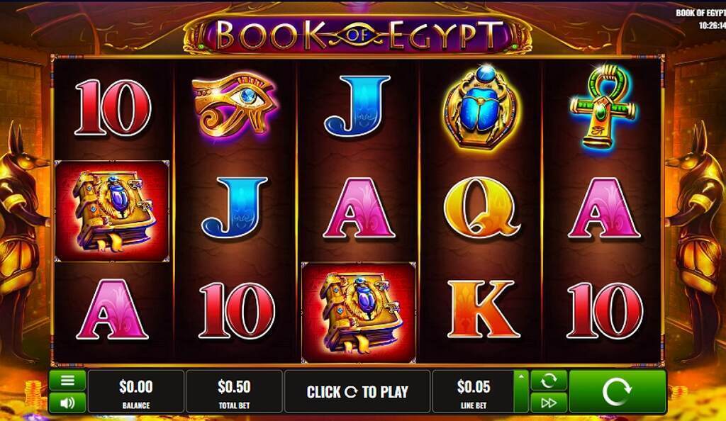 Book of Egypt slot game