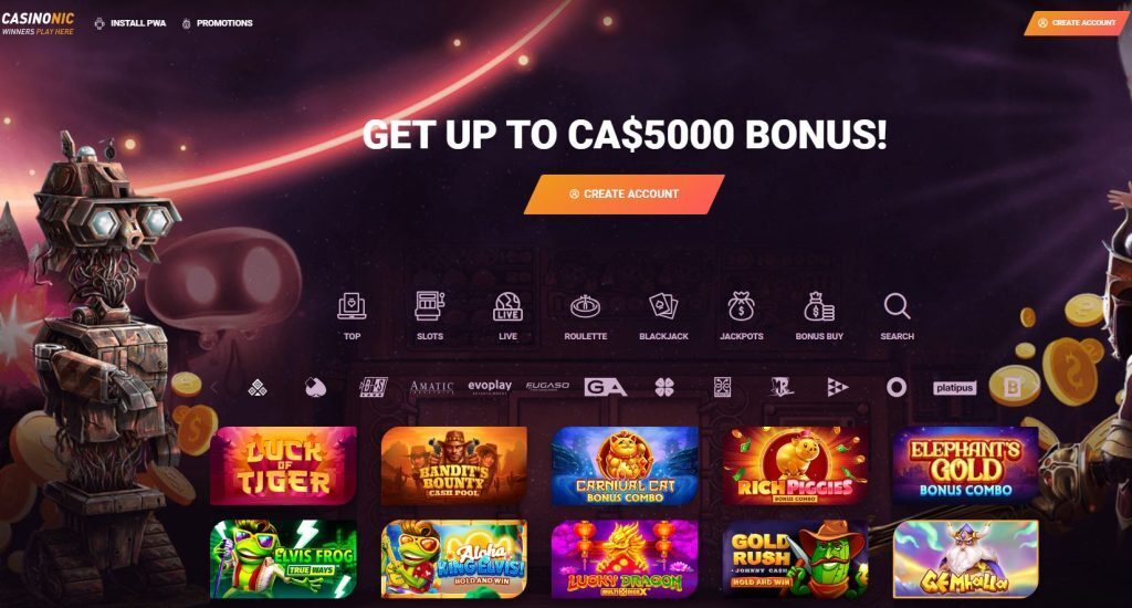casinonic_homepage