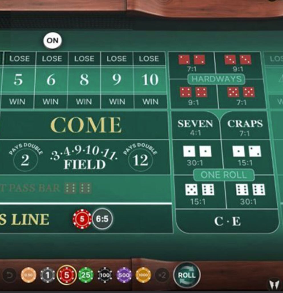 Evolution First Person Craps Game