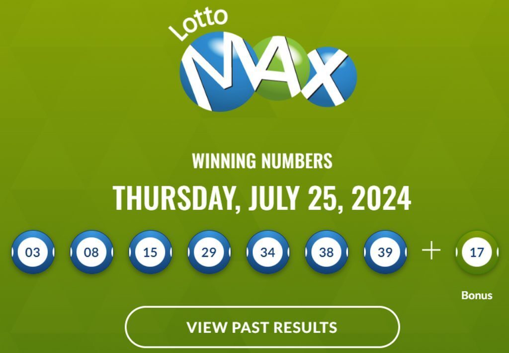 Lotto Max results