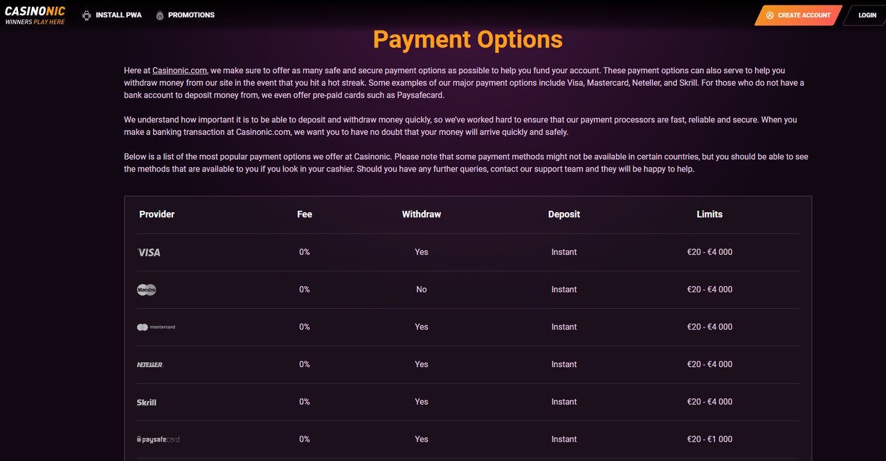 Casinonic-skrill-payment-metho