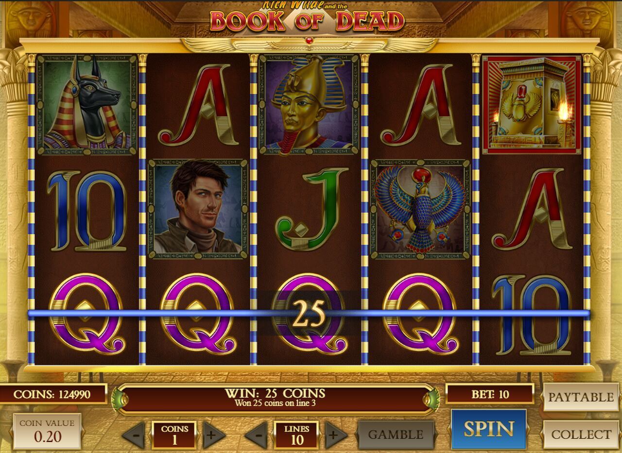 Book of dead slot