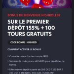 high roller bonus VIP - 1red FR