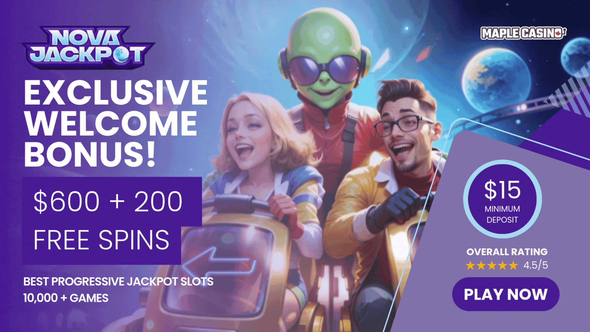 Nova Jackpot Casino PLay now