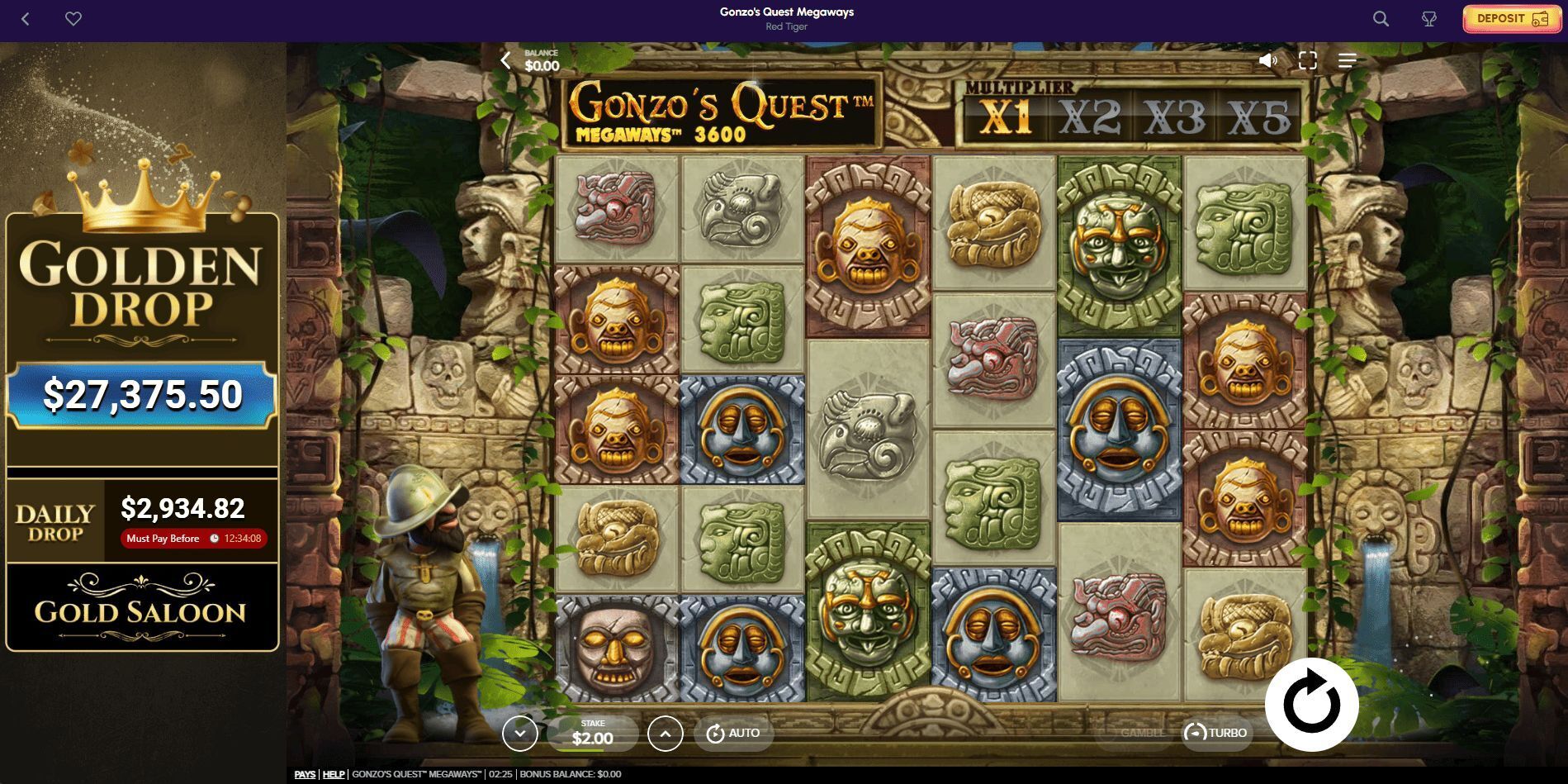 Gonzo's Quest Megaways
