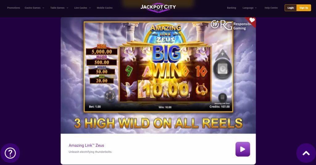 JC best gambling site for progressive jackpot slot games