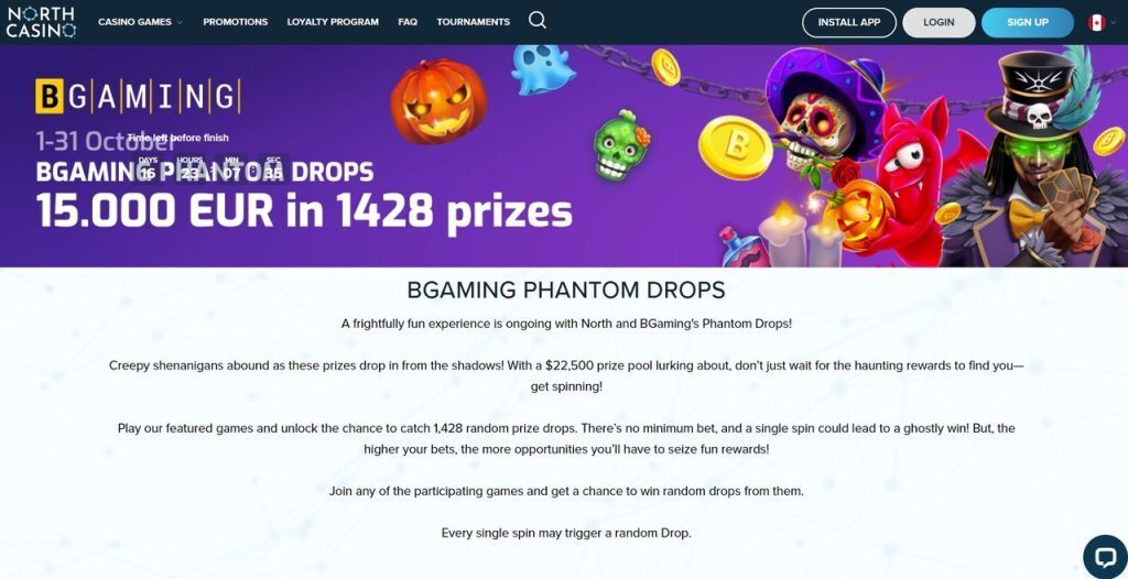 North Casino tournaments