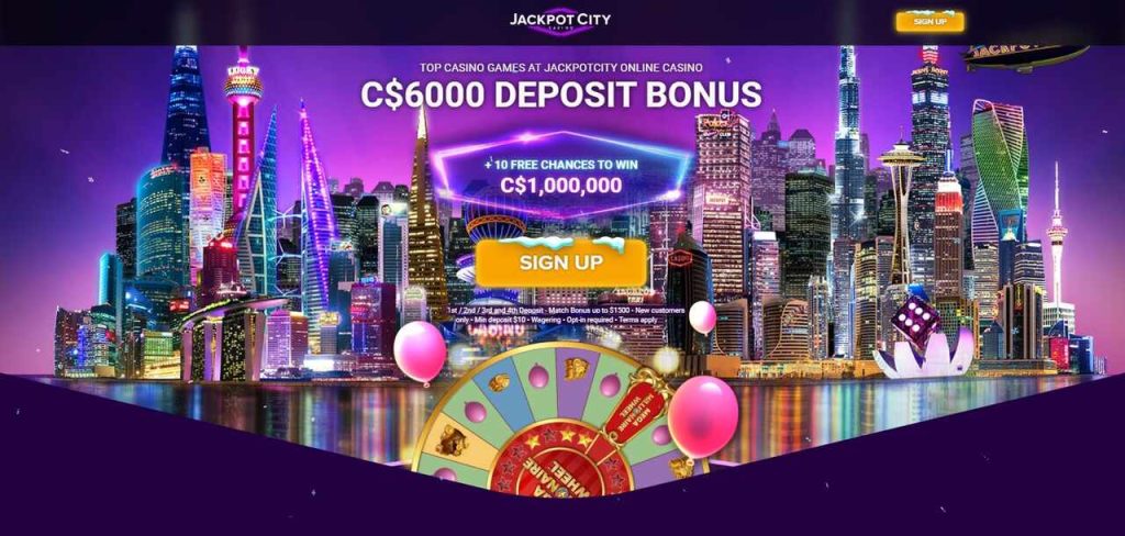 jackpotcity screenshot