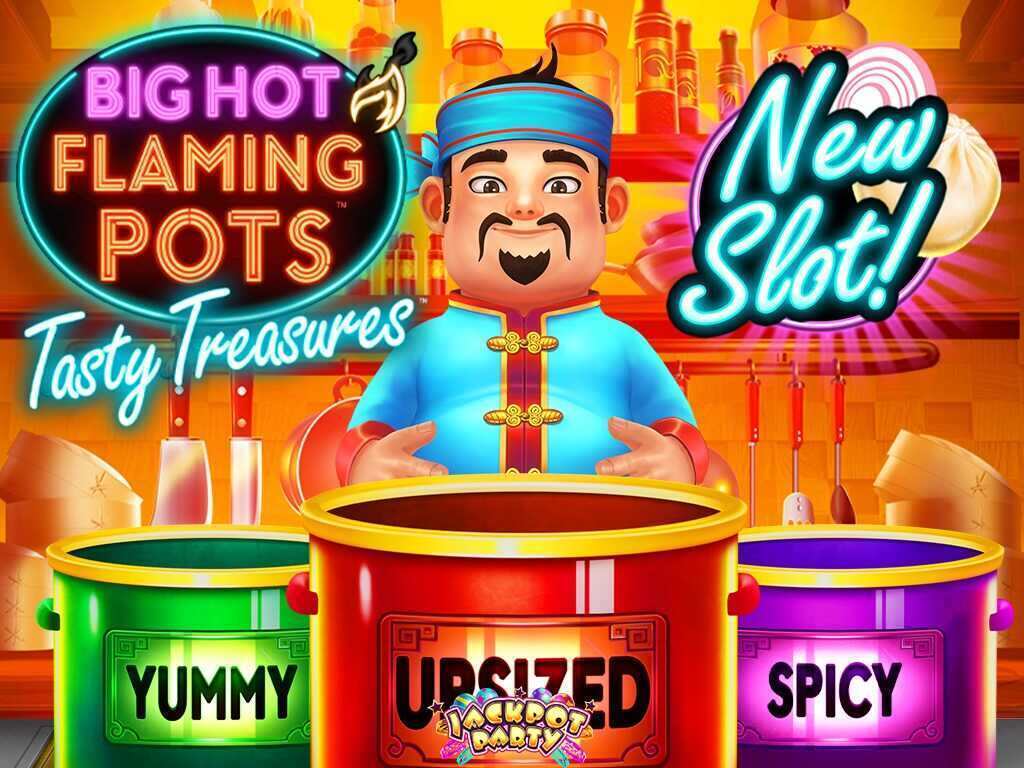 Big hot flaming pots slot