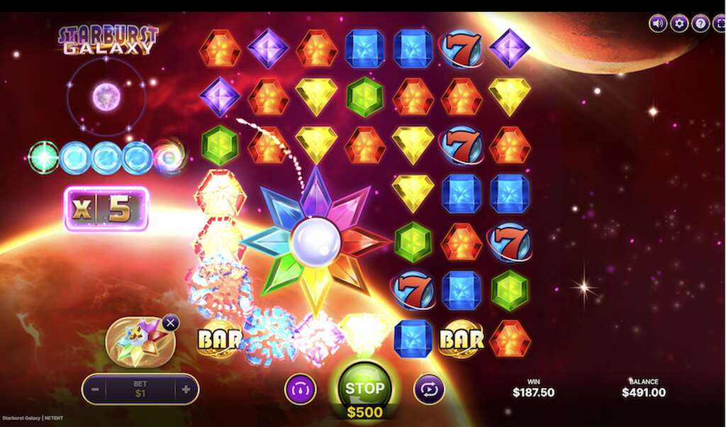 Starburst galaxy bonus features