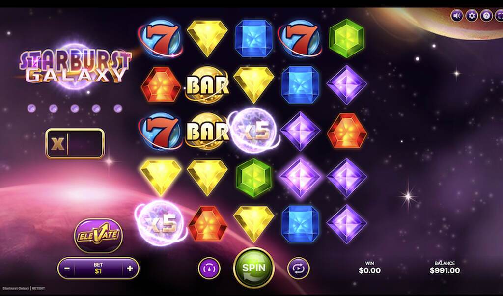 Starburst galaxy multiplier