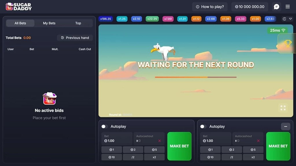 SugarDaddy casino game