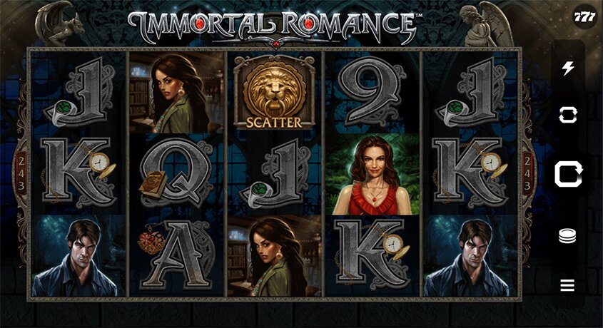 Immortal Romance Reels screenshot