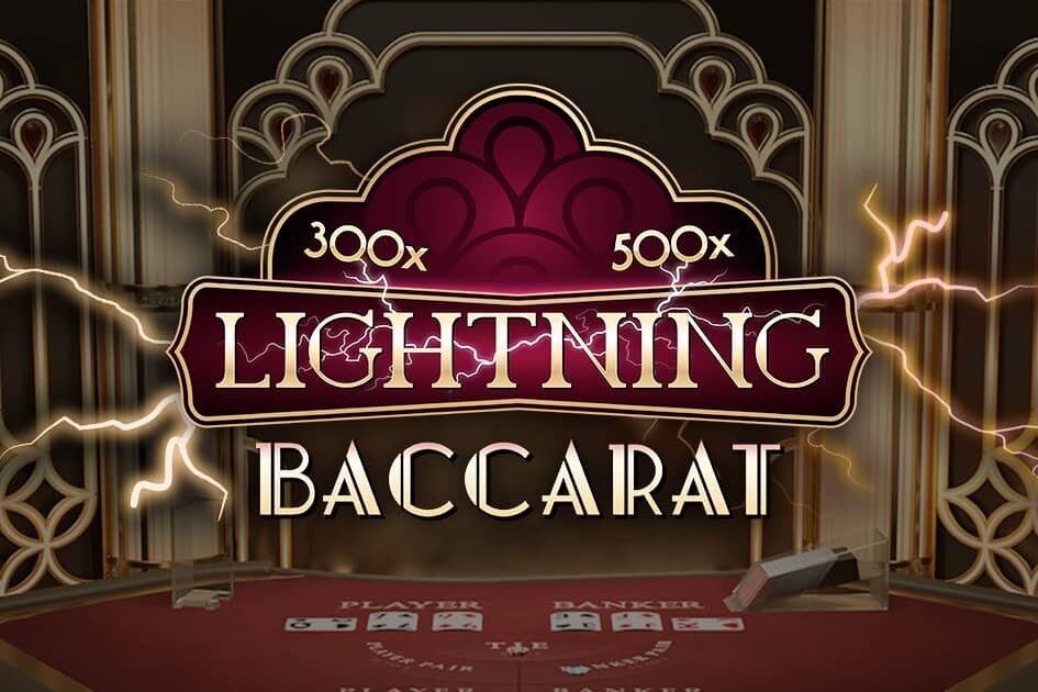 Lightning Baccarat online casino game cover