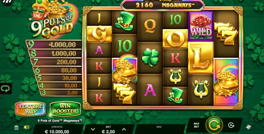 9-Pots-of-Gold-Megaways-Slot-Game