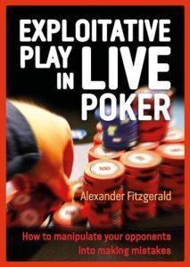 Exploitative Play in Live Poker by Alexander Fitzgerald cover