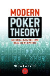 Modern Poker Theory by Michael Acevedo cover