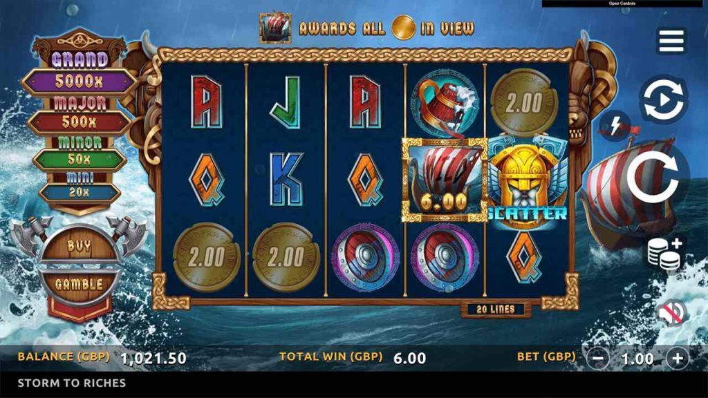 Storm to Riches Northern Lights Gaming