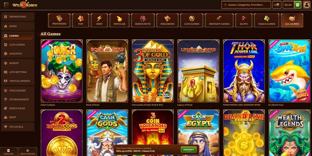 Wild Robin - Games Library