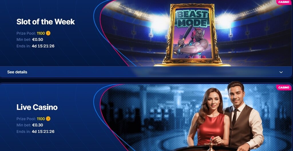 Boomerang Bet Casino - Promotions and Tournaments 