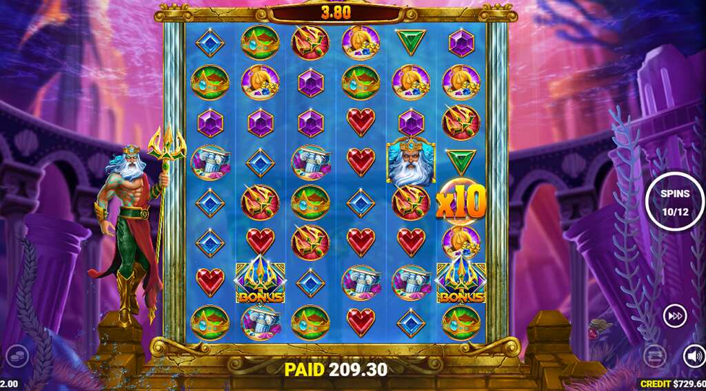 Rise of Atlantis 2 Free Spins